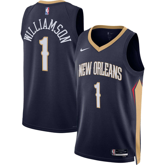 Zion Williamson New Orleans Pelicans Nike Unisex Swingman Jersey - Association Edition - Navy
