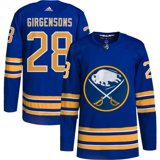 Zemgus Girgensons Buffalo Sabres adidas Home Authentic Pro Jersey - Royal