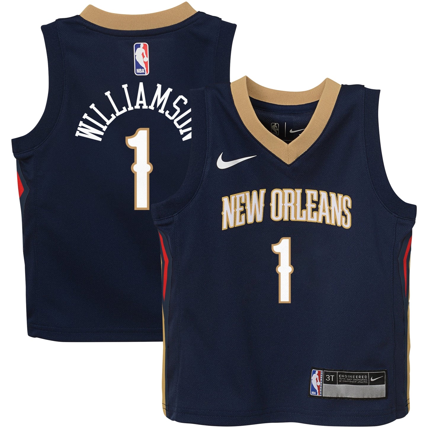 Zion Williamson New Orleans Pelicans Nike Toddler Swingman Player Jersey - Icon Edition - Navy